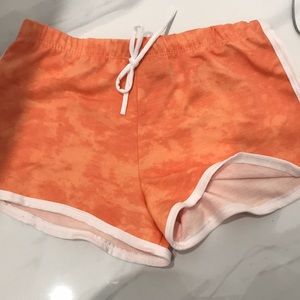 Orange shorts